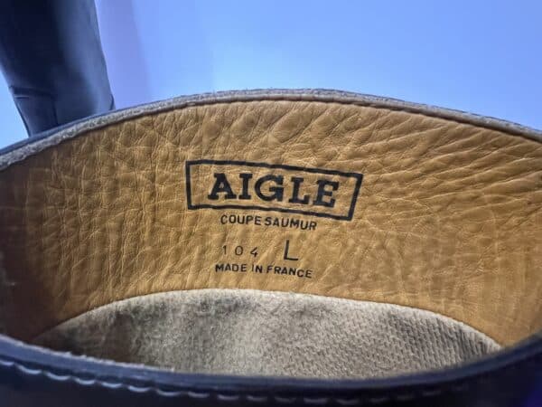 Botas de equitación marca Aigle talla US 9 Y 1/2 - Imagen 3